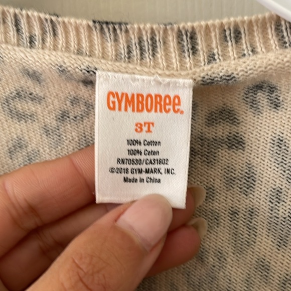 Gymboree leapord print cardigan - Picture 3 of 3
